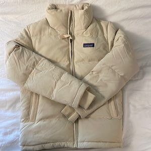 Patagonia Women Bivy Jacket - cream color, XS